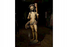 Jesus-Statue von Orgelandacht zur Sterbestunde Jesu