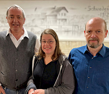 Rainald Grebe, Tilla Kratochwil & Lutz Wessel, Photo: Hendrik Röder