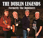 4 alte Männer mit Musikinstrumente